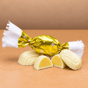 Fehércsokoládés Vaníliás szaloncukor